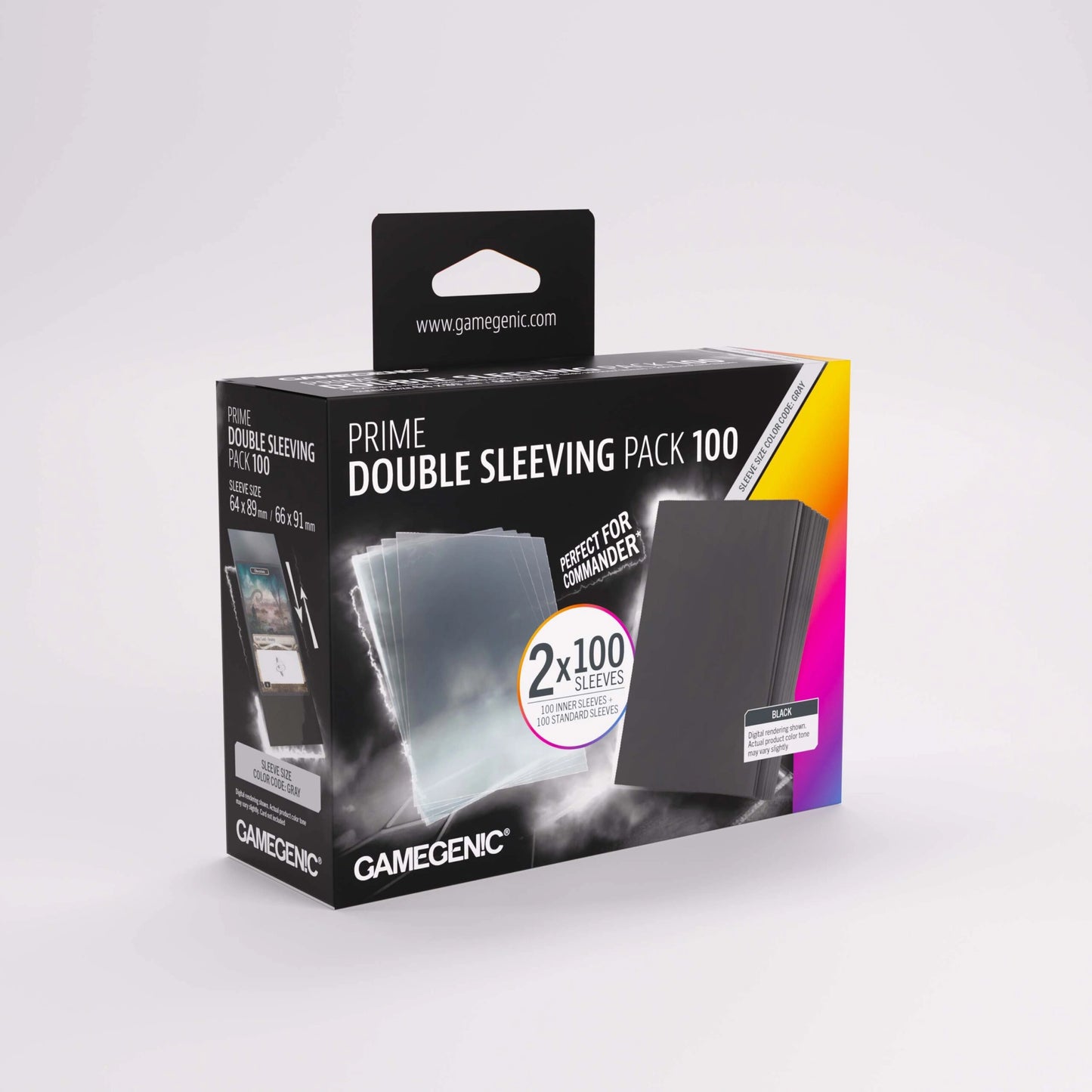 Gamegenic Prime Double Sleeving Pack 66x91