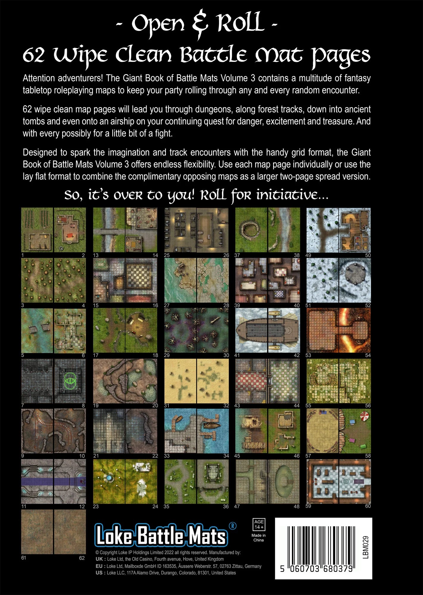 The Giant Book of Battle Mats Vol.3
