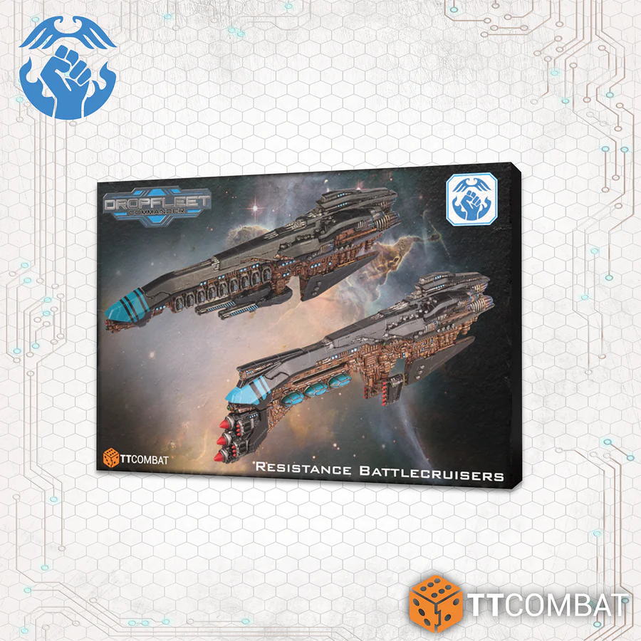 Dropfleet Commander: Resistance Battlecruisers