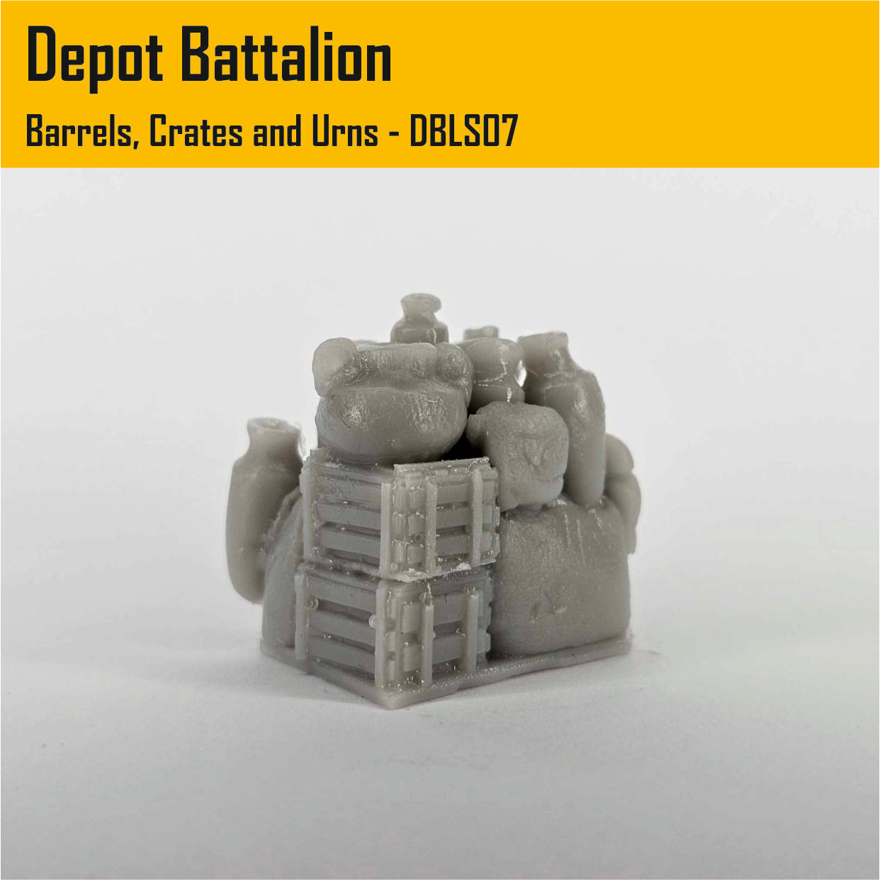 Small Load - Barrels, Crates and Urns