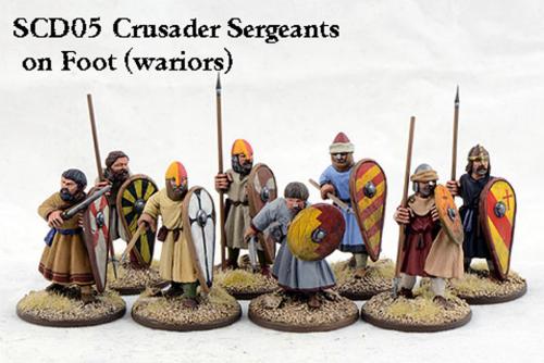 Crusader Sergeants on Foot (Warriors)
