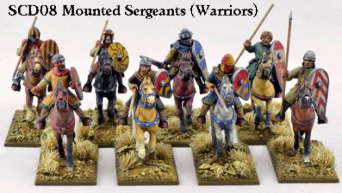 Mounted Crusader Sergeants (Warriors)