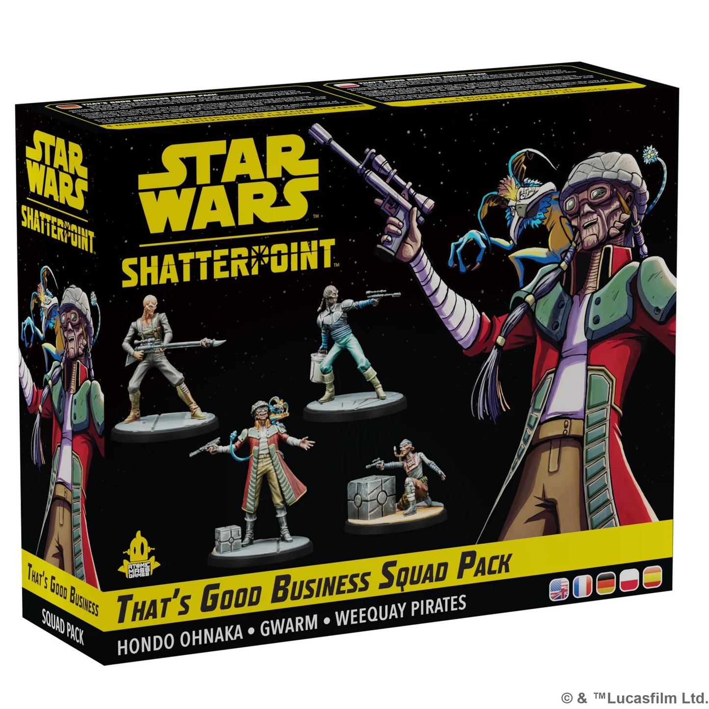 Star Wars: Shatterpoint: Thats Good Business - Hondo Ohnaka Squad Pack