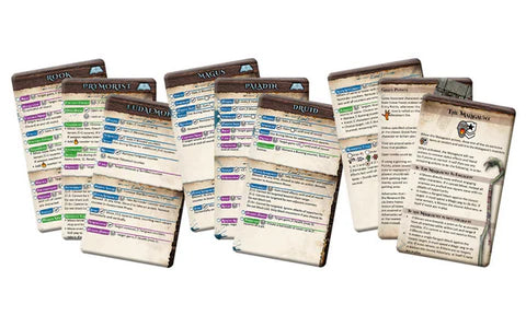 Maladum Reference Cards