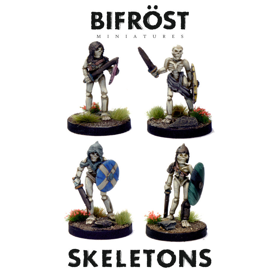 Skeletons with Swords and Shields Pack A