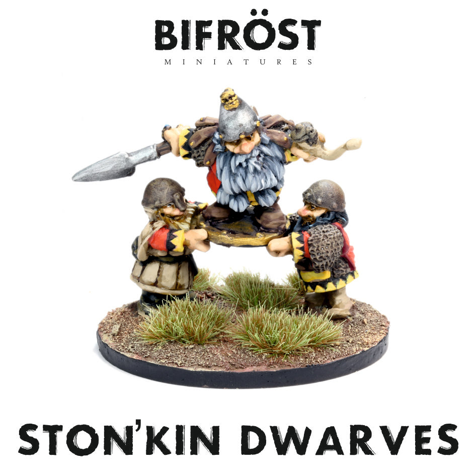 Ston'Kin Dwarven Thane and Shieldbearers
