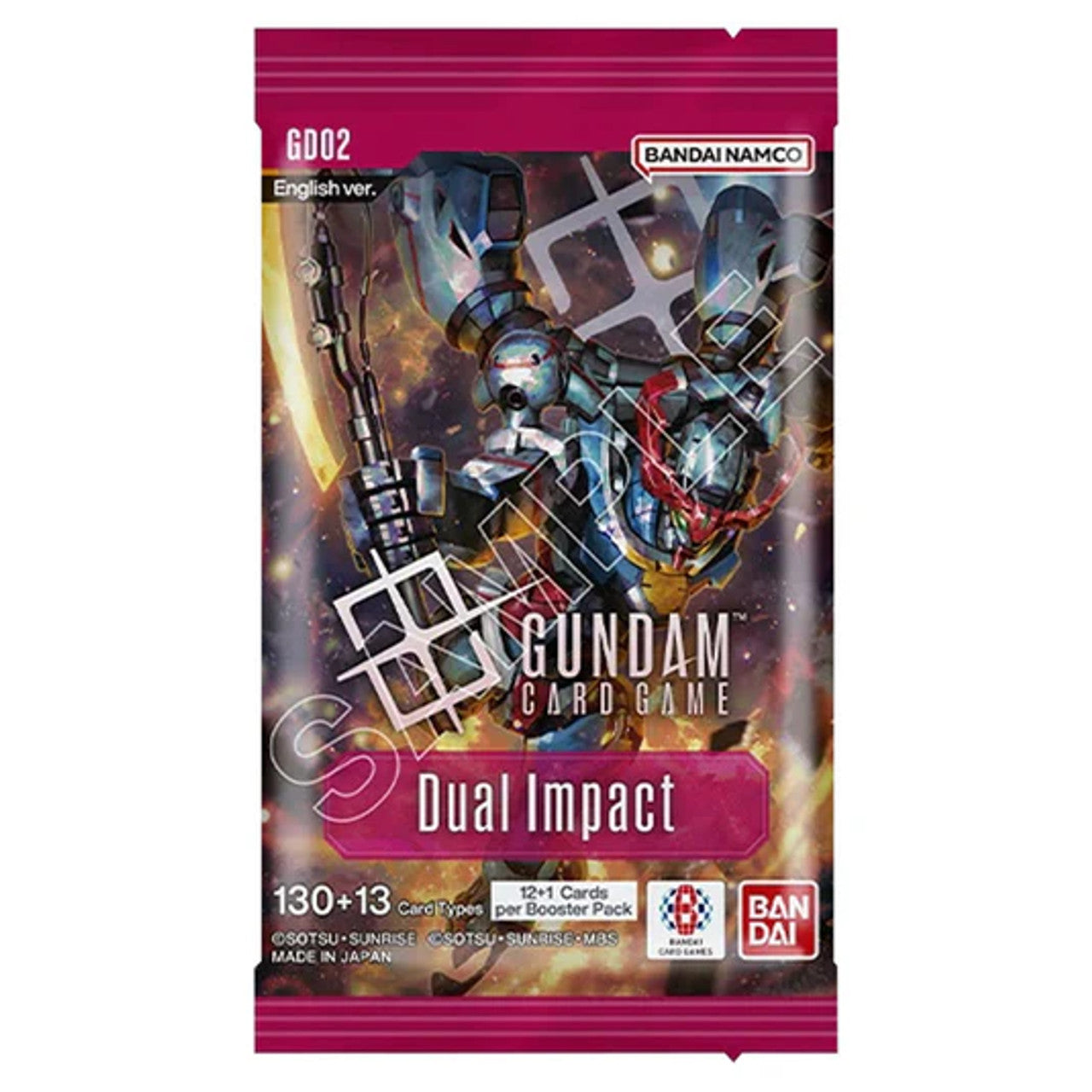 Gundam Card Game: Dual Impact Booster (GD02)