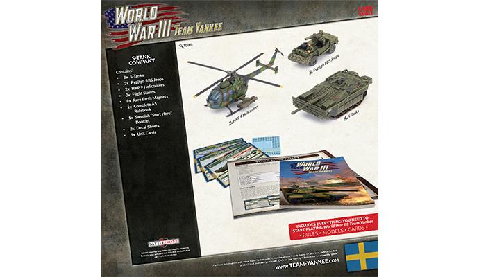 TSWAB01: Swedish Starter Set S-Tank Company
