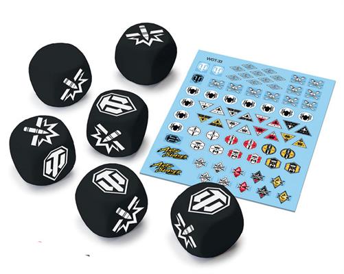 WOT33 - Tank Ace Dice & Decals