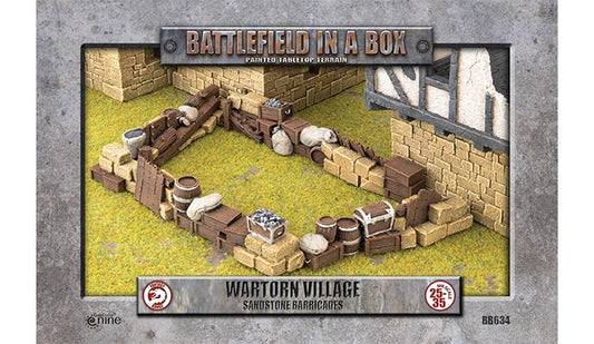 BB634: Wartorn Village Barricades (Sandstone)