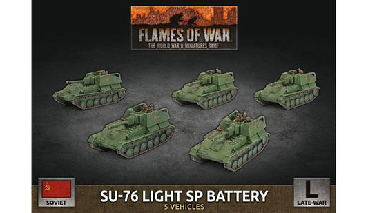 SBX65: SU-76 Light SP Battery