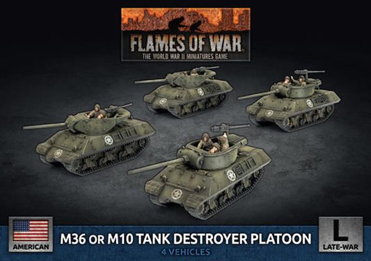 UBX89: M36 or M10 Tank Destroyer Platoon