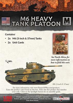 UBX96: M6 Heavy Tank Platoon (x2)