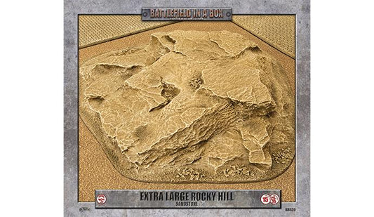 BB639: Extra Large Rocky Hill (Sandstone)