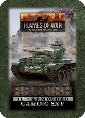 TD048: British 11th Armoured Gaming Set
