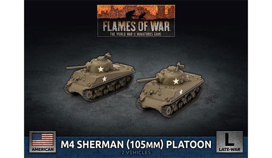 UBX71: M4 Sherman (105mm) Platoon