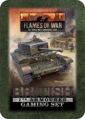 TD049: British 7th Armoured Gaming Set