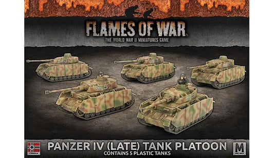 GBX121: Panzer IV (Late) Tank Platoon