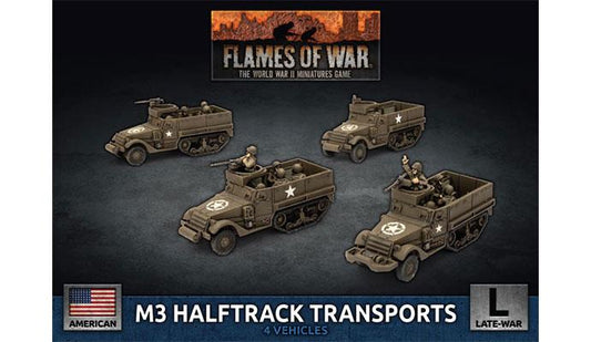 UBX76: M3 Halftrack Transport Platoon
