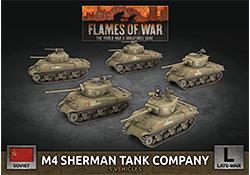 SBX84: M4 Sherman Tank Company