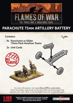 UBX66: Parachute 75mm Artillery Battery