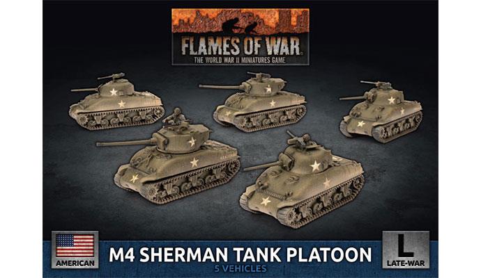 UBX69: M4 Sherman Tank Platoon