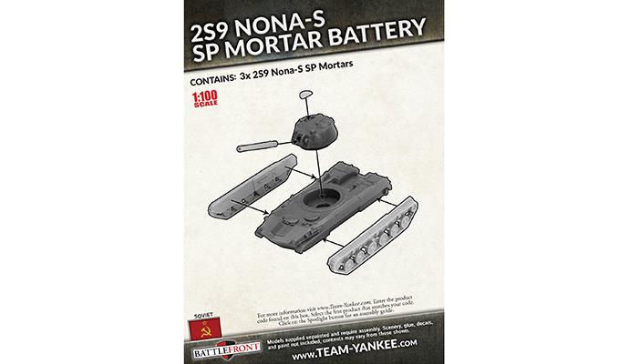 TSBX33: 2S9 Nona-S SP Mortar Battery