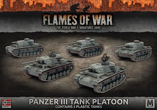 GBX105: Panzer III Tank Platoon