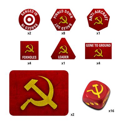 TD056: Soviet Red Banner Gaming Set