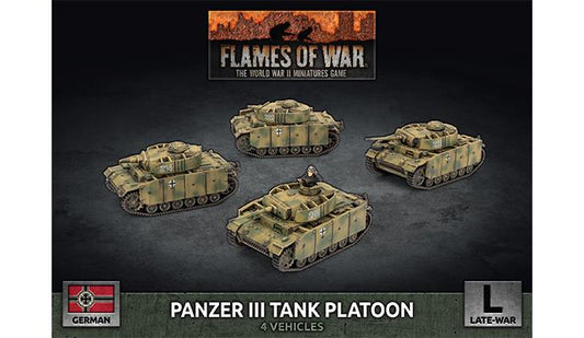 GBX195: Panzer III Tank Platoon