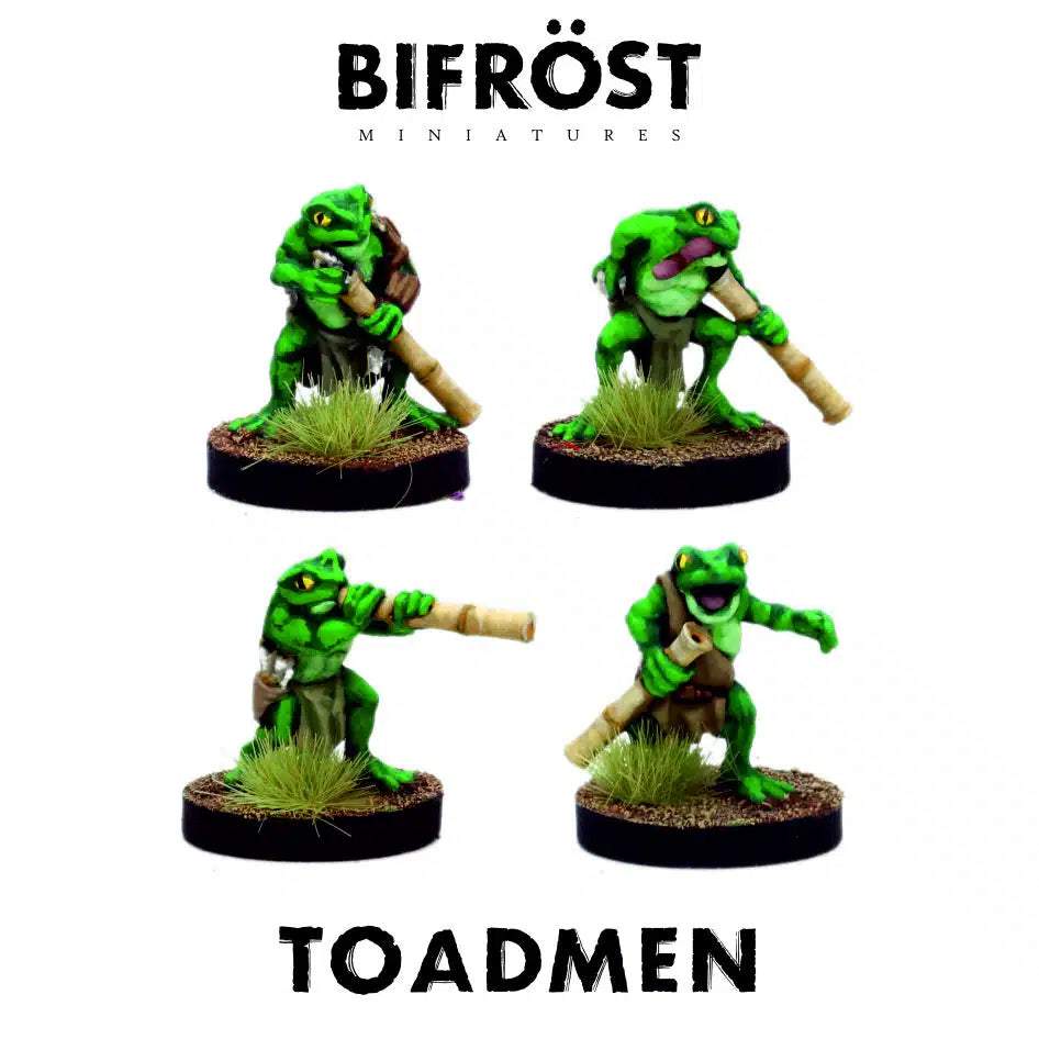 Toadmen with Blowpipes