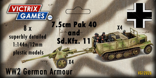 12mm / 144th Pak 40 + Sd.Kfz.11