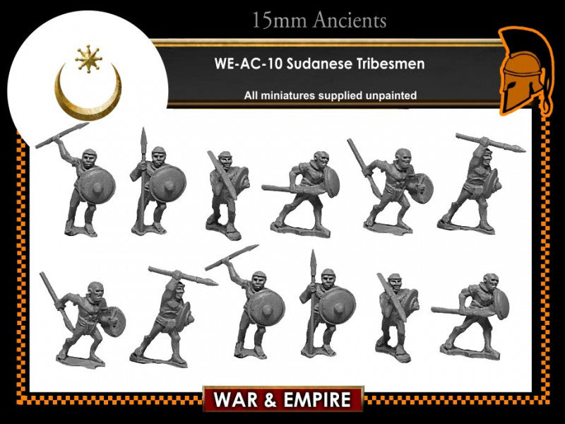 WE-AC10: Sudanese Tribesmen with Spears