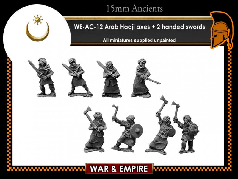 WE-AC12: Arab Two-handed Swords and Axes Hadjis