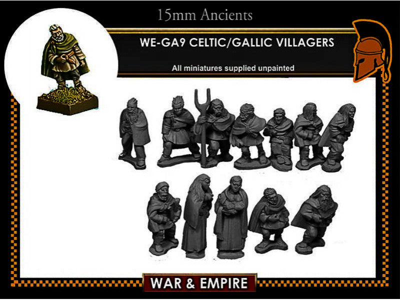 WE-GA09: Celtic/Gallic Villagers