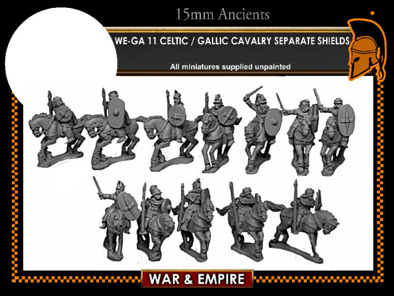 WE-GA11: Celtic/Gallic Cavalry Separate Shields