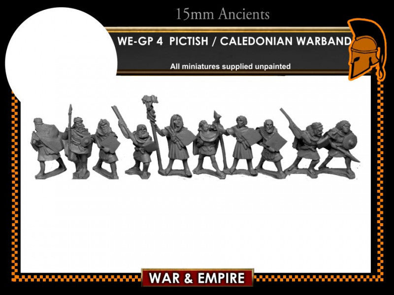 WE-GP04: Pictish/Caledonian Warband, javelins