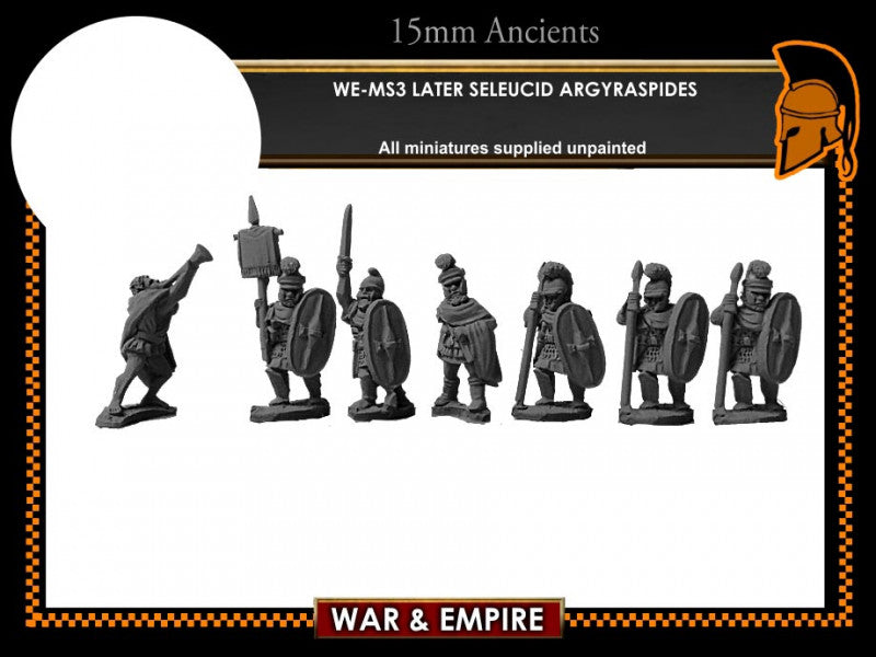 WE-MS03: Later Seleucid Roman Argyraspides