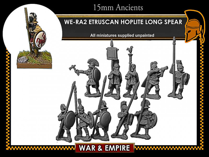 WE-RA02: Etruscan Hoplites, long spear