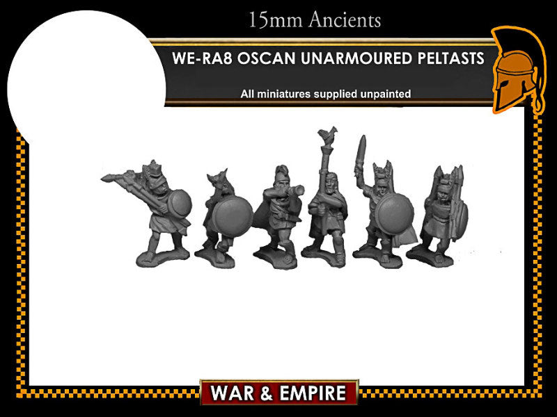 WE-RA08: Oscan Unarmoured Peltasts