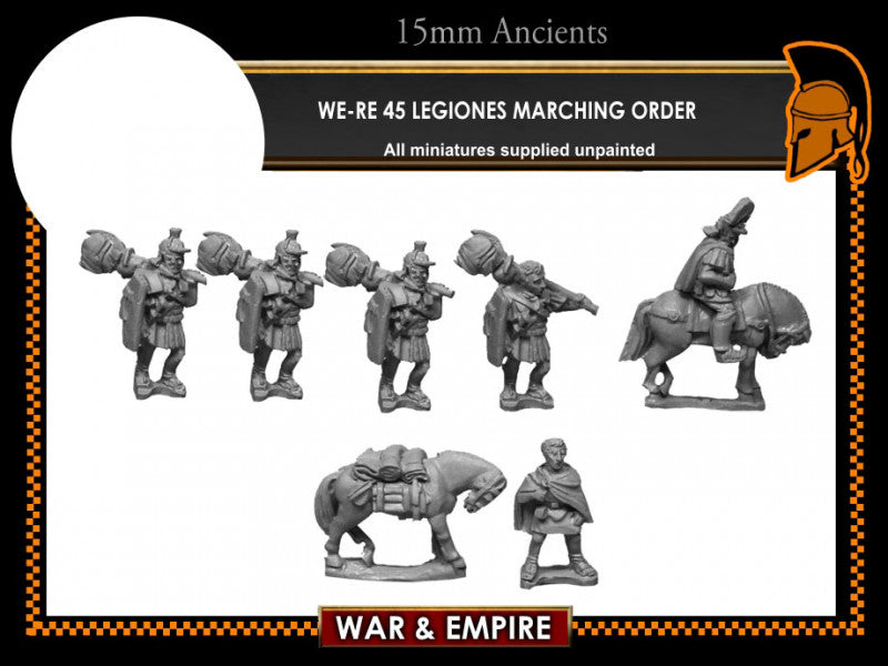 WE-RE45: Legiones In Marching Order, Segmenta