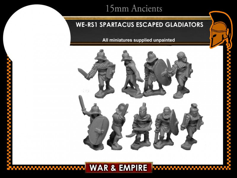 WE-RS01: Spartacus Escaped Gladiators