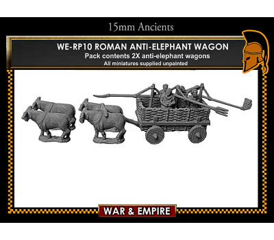 WE-RP10: Roman Anti-Elephant Wagons (Pyrrhic & Punic Wars)