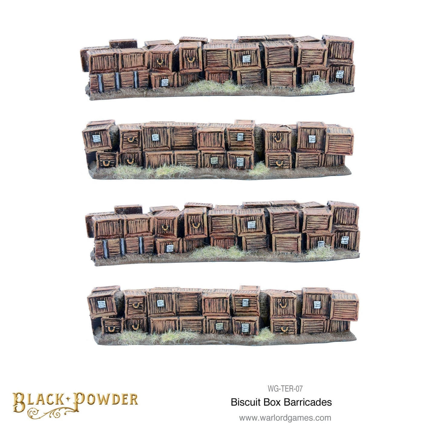 Anglo-Zulu War: Biscuit Box barricade set