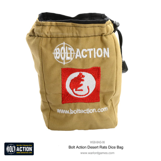 Bolt Action Desert Rats Dice Bag