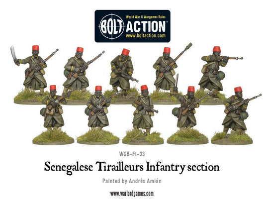 French Army Senegalise Tirailleurs