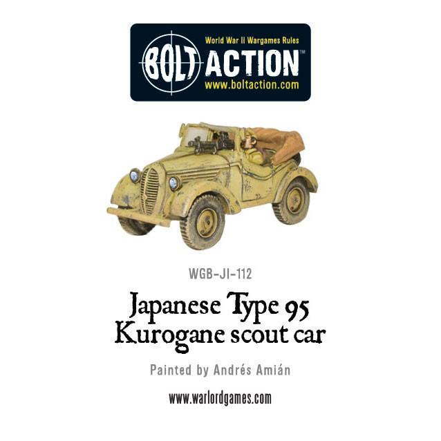 Imperial Japanese Kurogane Type 95 Scout Car