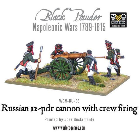 Napoleonic Russian 12 pdr cannon (1809-1815)