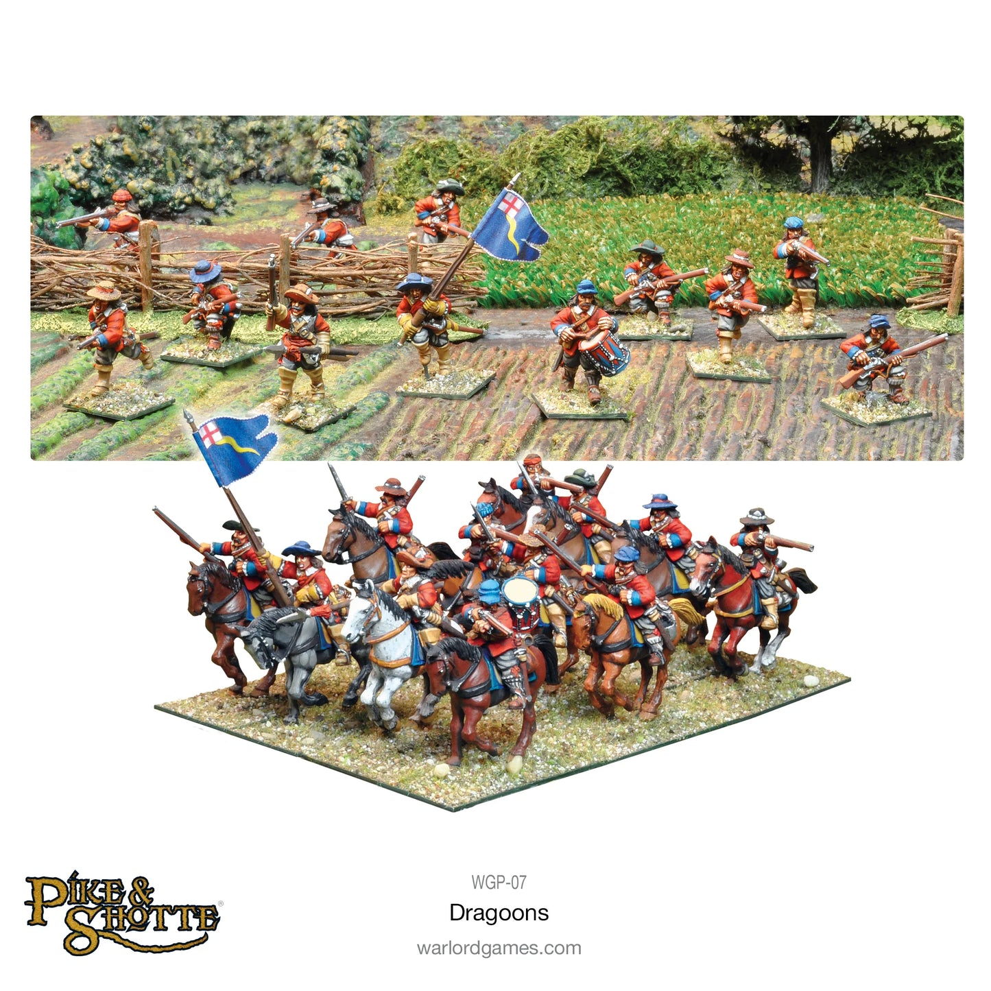 Dragoons (12 mounted, 12 dismounted)