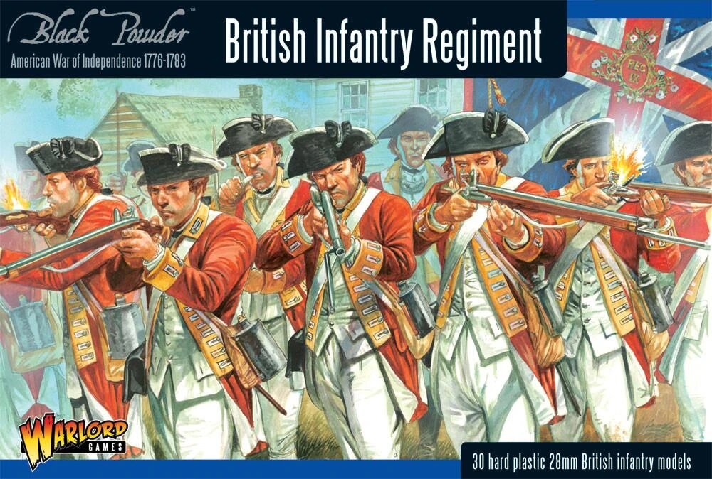 American War of Independence: British Line Infantry Regiment